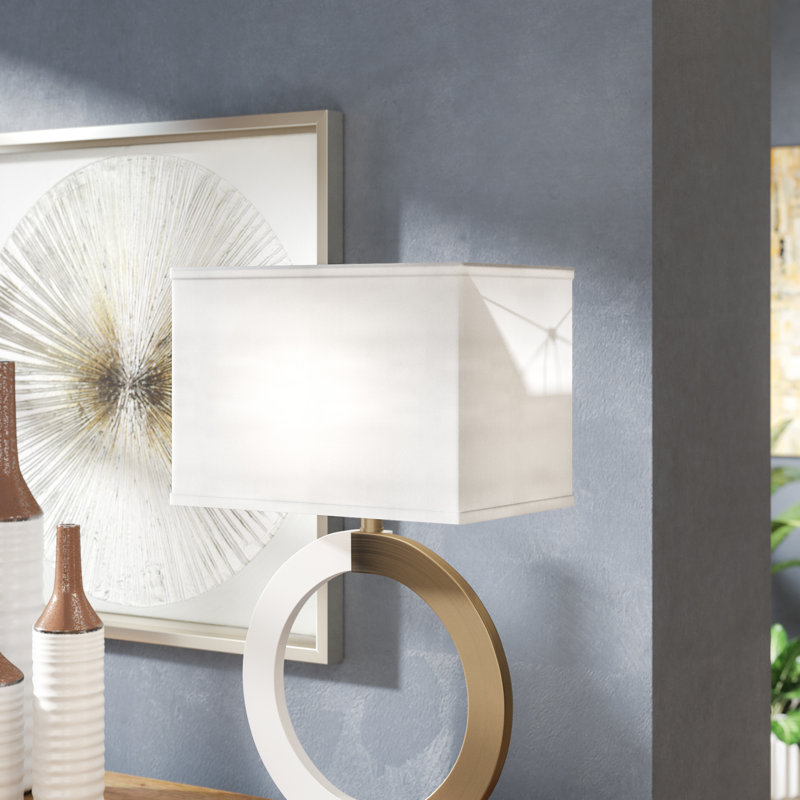 Brayden Studio 16" Linen Rectangular Lamp Shade & Reviews Wayfair